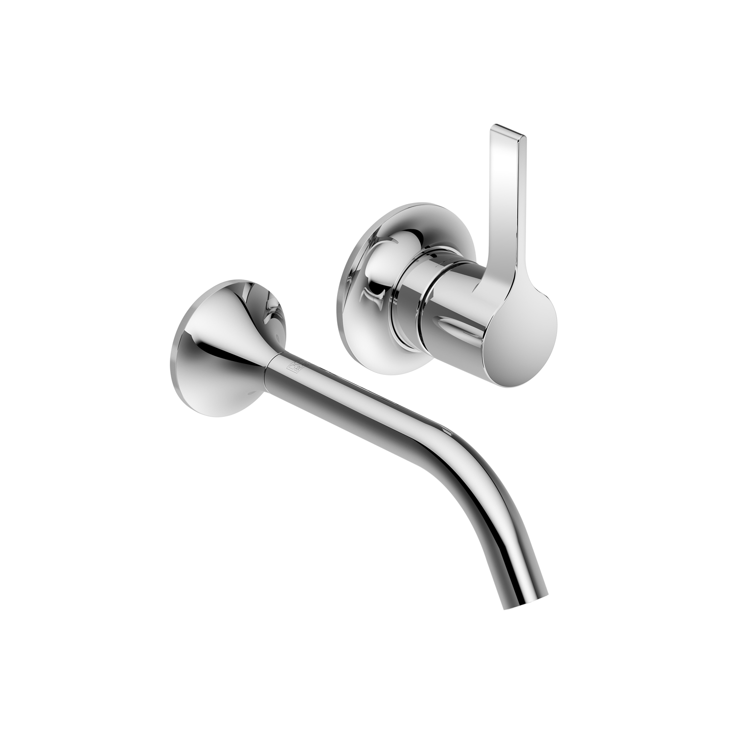 Wall Mounted Single Lever Basin Mixer Without Pop Up Waste
