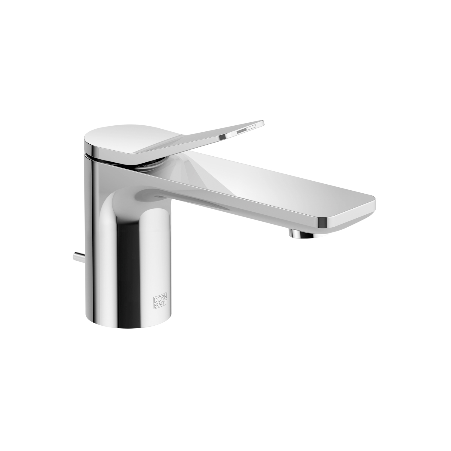 Single Lever Basin Mixer With Pop Up Waste Polished Chrome